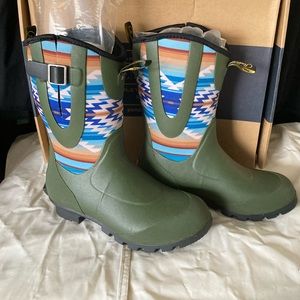 Pendleton Pagoda Springs Chore Rain Boots